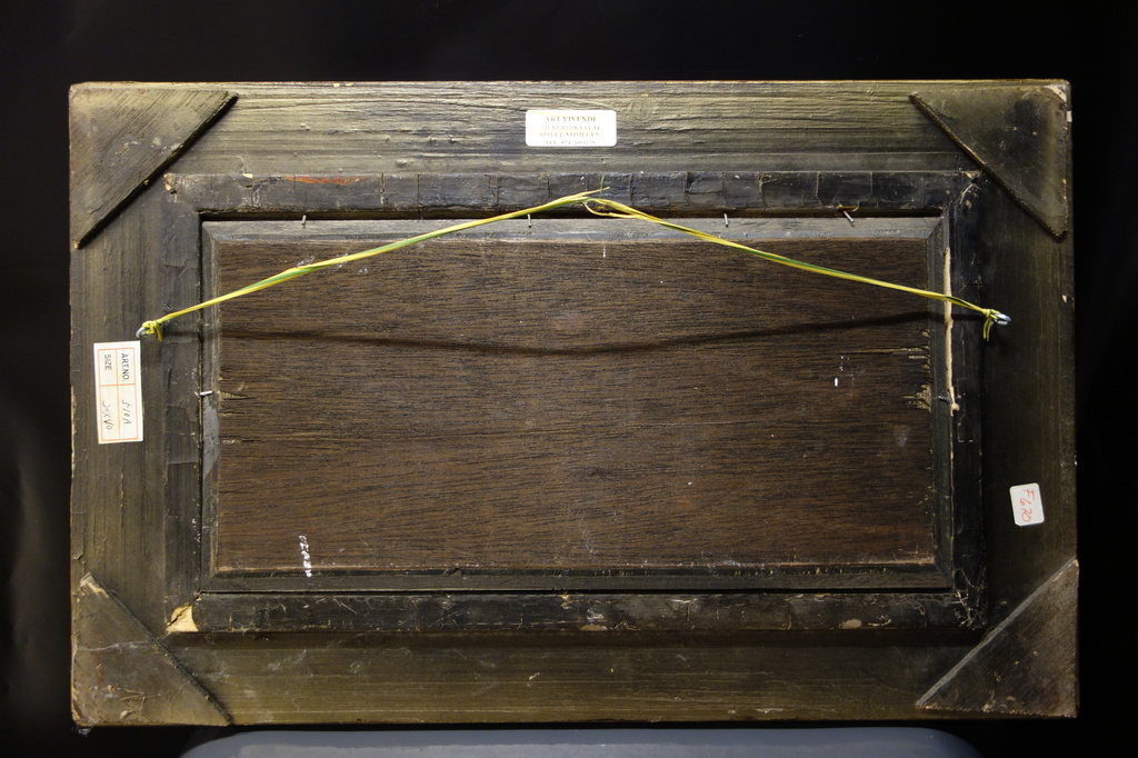 De Burg, olieverf op paneel, vrouwen in landschap kopen? Bied vanaf 175!