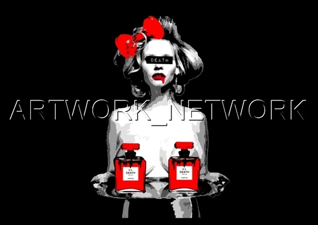 Large Print Painting "Double Black" Signed Numbered A/P or 1 to 100 with COA kopen? Bied vanaf 1!