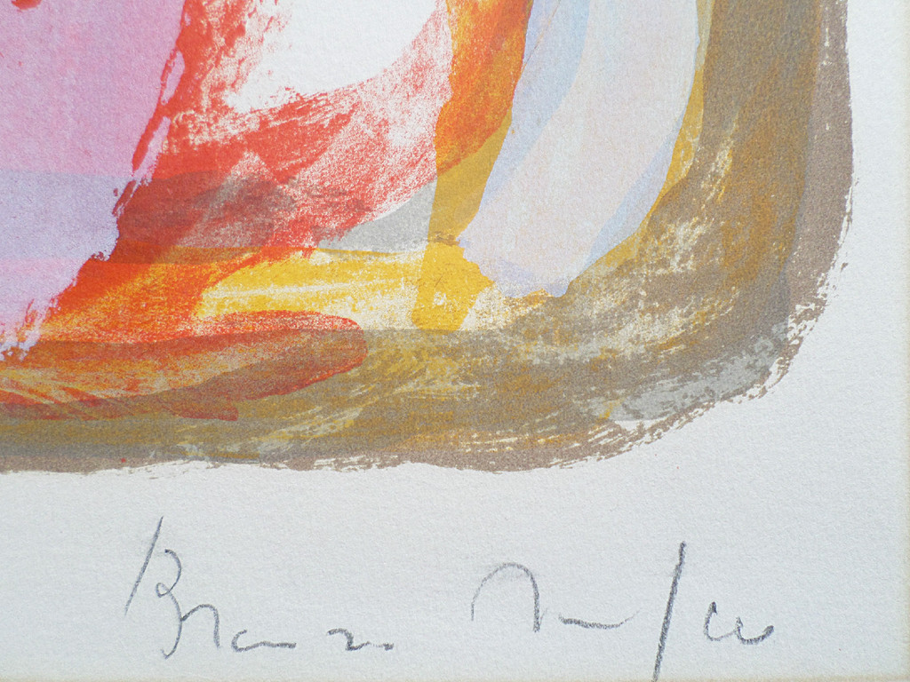 Bram van Velde - Negenkleuren compositie, litho kopen? Bied vanaf 350!