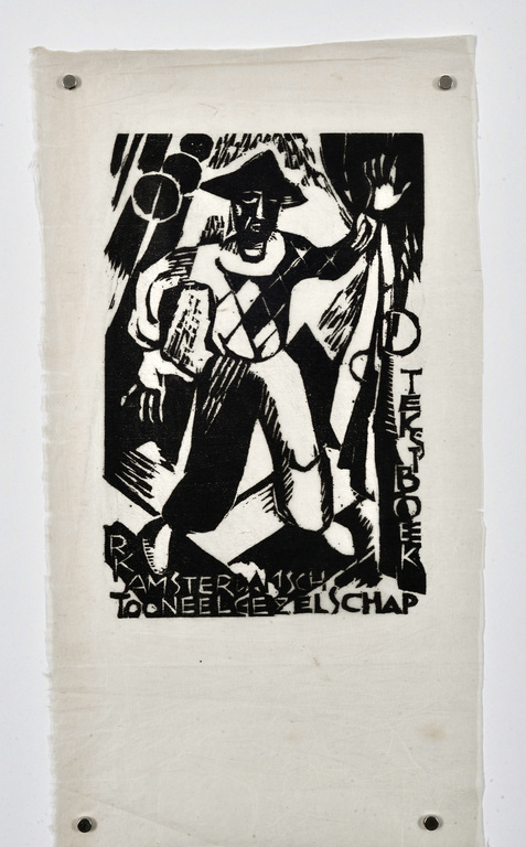 Arnold Pijpers: Houtgravure - RK Amsterdamsch Tooneelgezelschap, 1920 kopen? Bied vanaf 10!