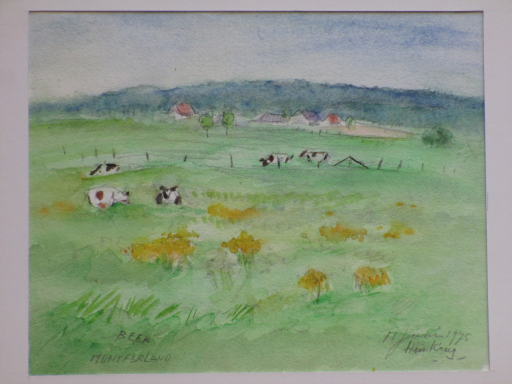 Han Krug, Landschap Beek - Montferland, Kleurtekening kopen? Bied vanaf 1!