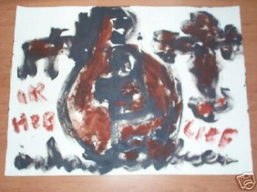 Mooi Groot Origineel Werk Anton Heyboer !!! kopen? Bied vanaf 165!