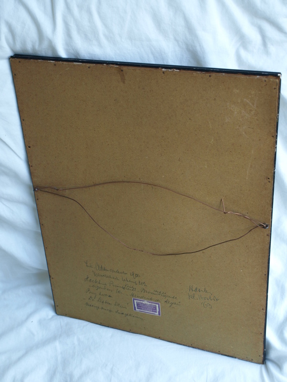 Dirk Harting : Ets , Lekkeresluis Amsterdam – Gesigneerd & ingelijst – ca 1935 kopen? Bied vanaf 35!