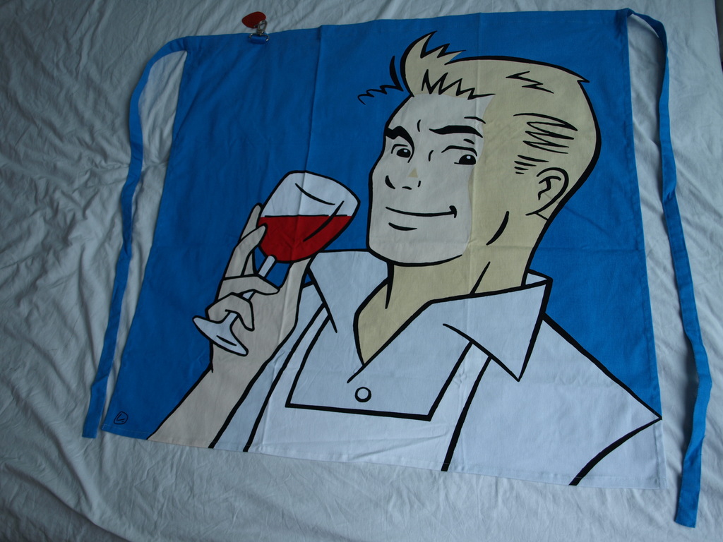 Luc Verschuuren : Keukenschort / barbecueschort – 90 x 95 cm kopen? Bied vanaf 1!