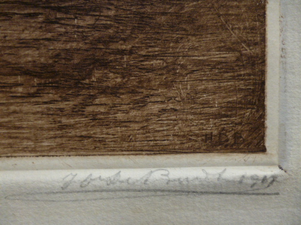 Joh. de Burck - ets - Haven van Scheveningen kopen? Bied vanaf 25!