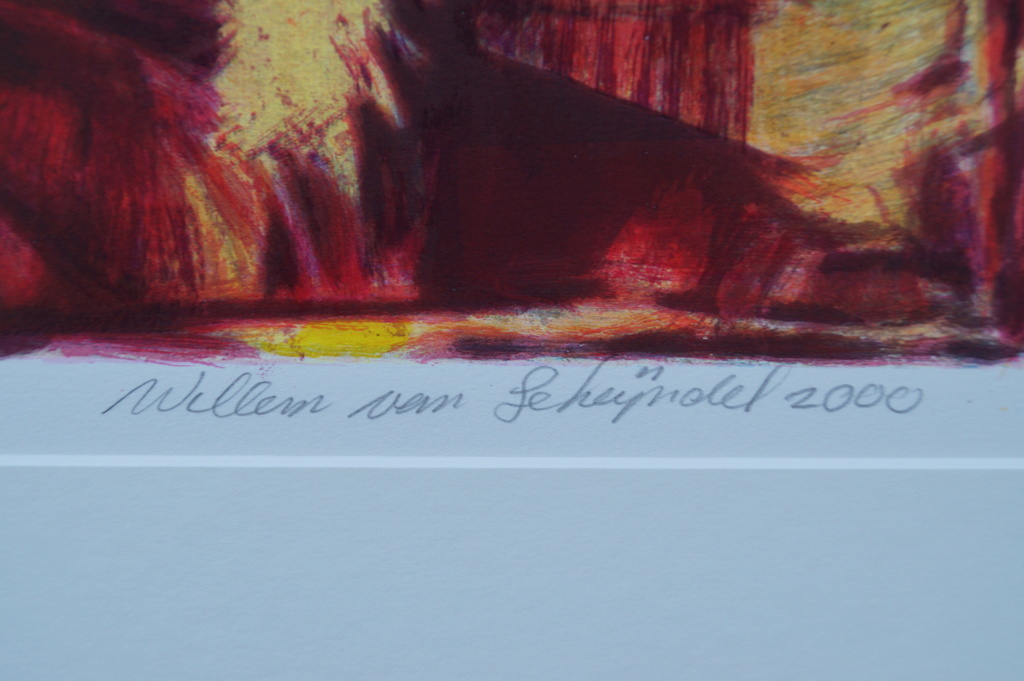 Willem van Scheijndel - gesigneerde zeefdruk - going to the ball kopen? Bied vanaf 80!