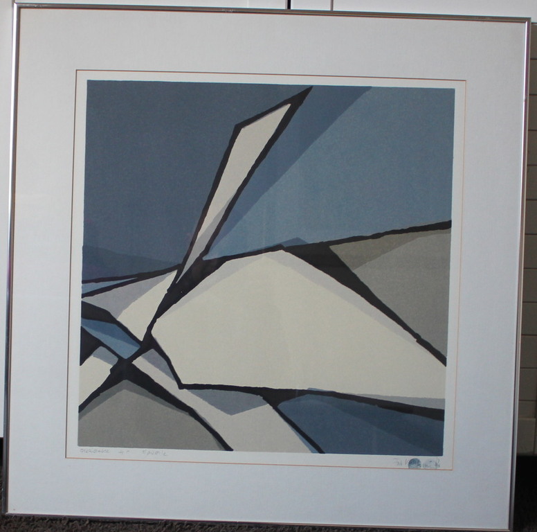 FON KLEMENT, “Otristance” 1986, boarddruk verkocht voor € 150!