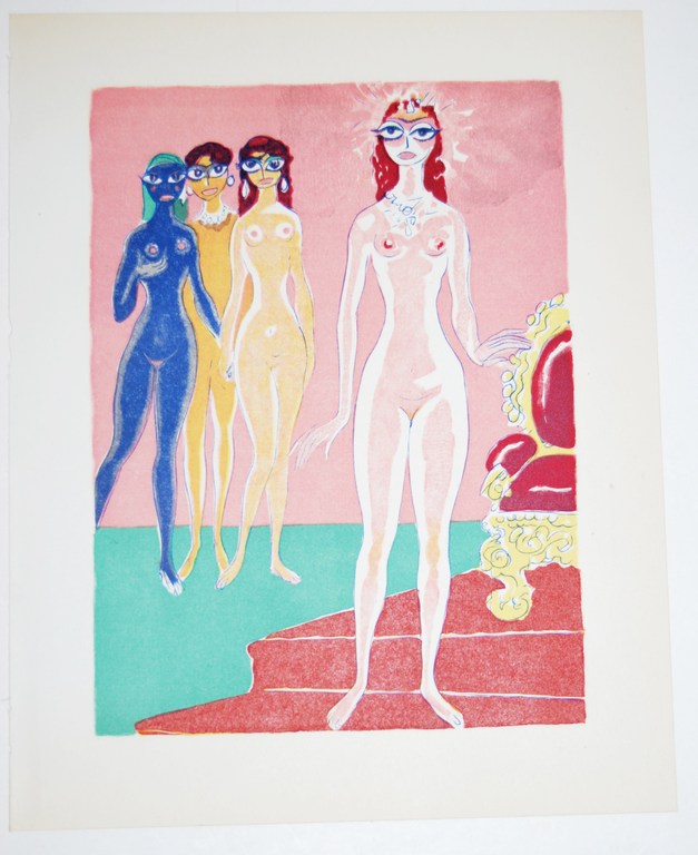 Kees van Dongen, Houtgravure uit Mille Nuits et un Nuit 1955 kopen? Bied vanaf 50!