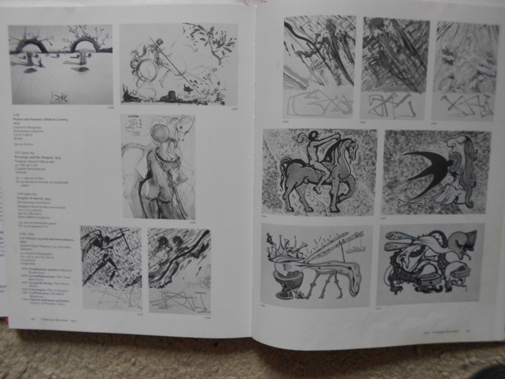 Salvador Dali, L' Archange, handgesigneerde lithografie 1973, serie Les Vitraux kopen? Bied vanaf 950!