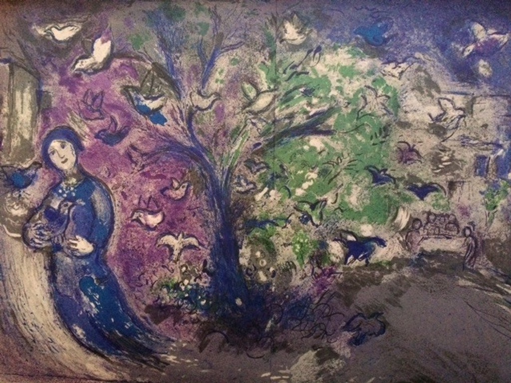 Marc Chagall, Lithografie, Snaring Birds kopen? Bied vanaf 25!
