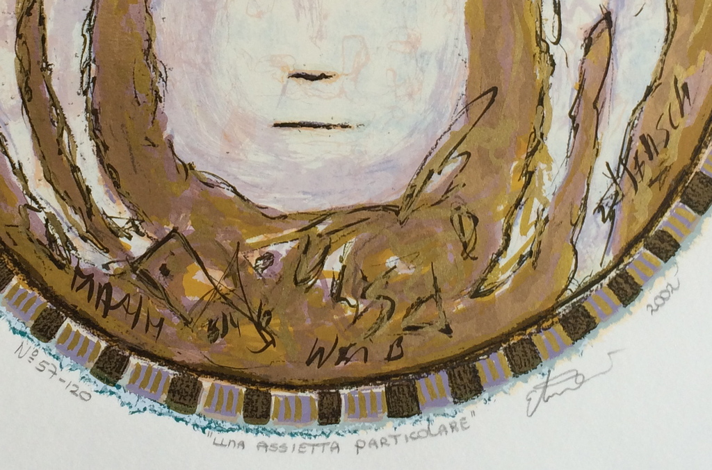 Eric Toebosch, litho , titel:  kopen? Bied vanaf 5!