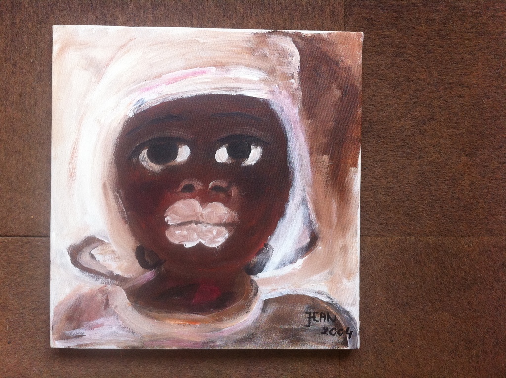 Caribbean women, Acryl. van Jean Girigori. De verpleegster 2004 verkocht voor € 155!