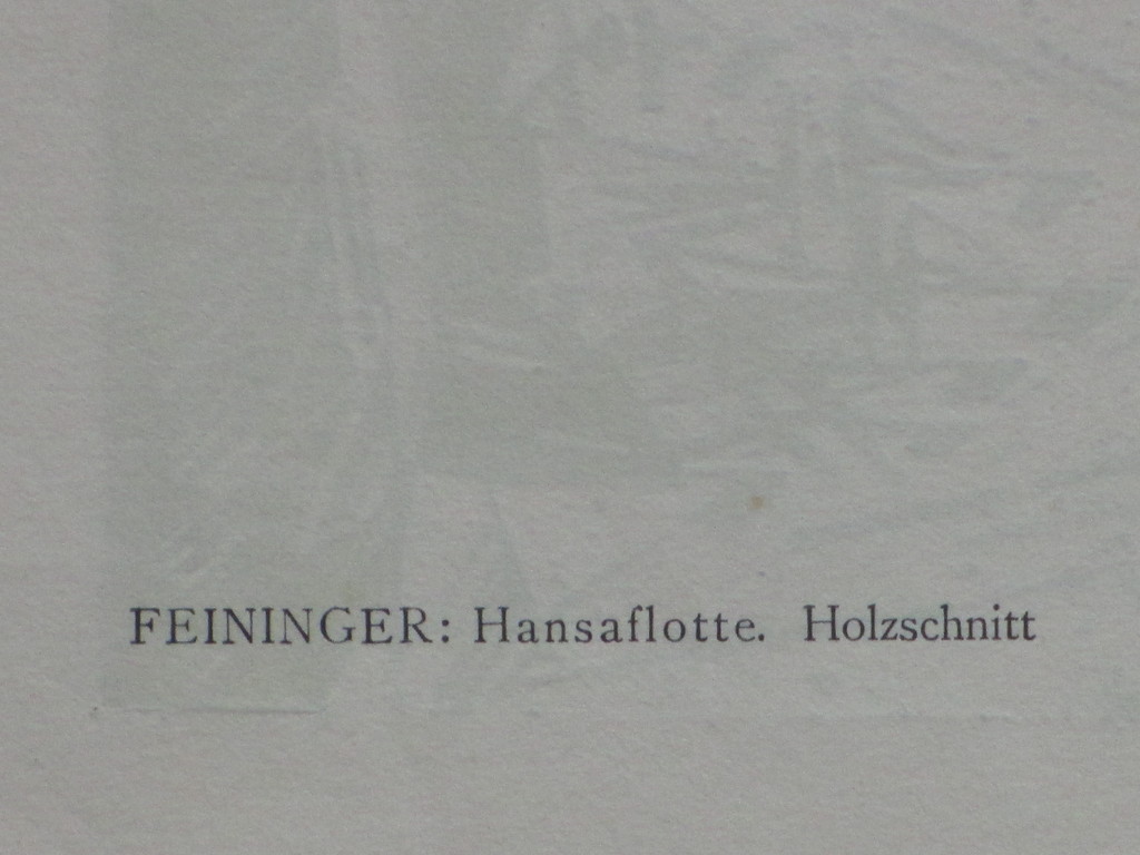 Lyonel Feininger, Hansaflotte, Houtsnede kopen? Bied vanaf 60!