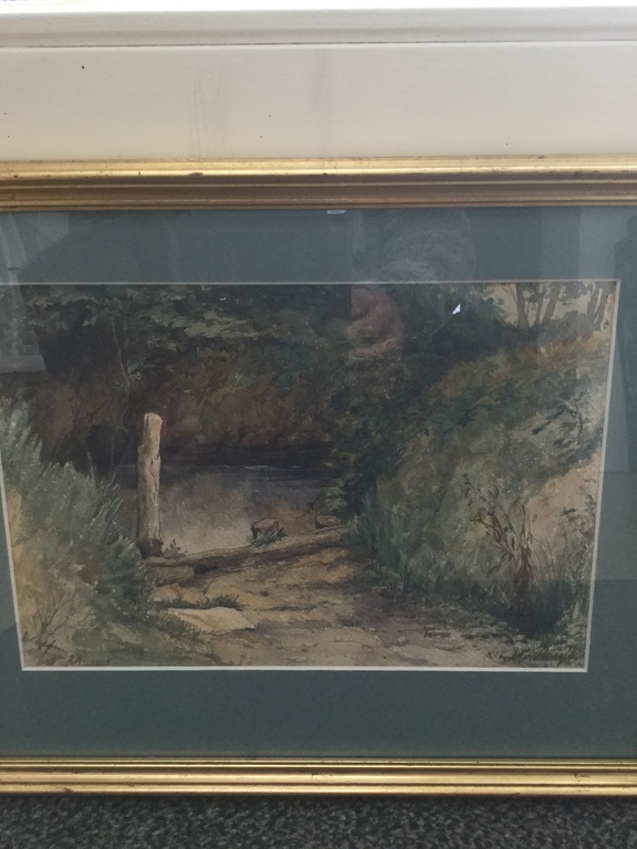 Aquarel M Heijl, vermoedelijk Wolfheze, datum 2 aug 1896 gesigneerd. kopen? Bied vanaf 750!