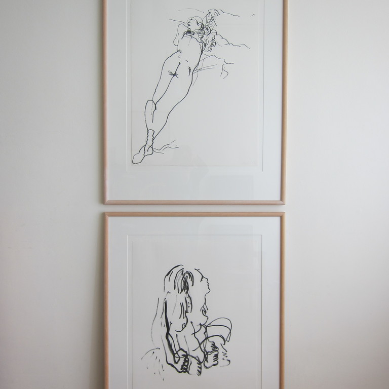 Peter Klashorst: 10 zeefdrukken (ingelijst) en verzamelmap kopen? Bied vanaf 550!