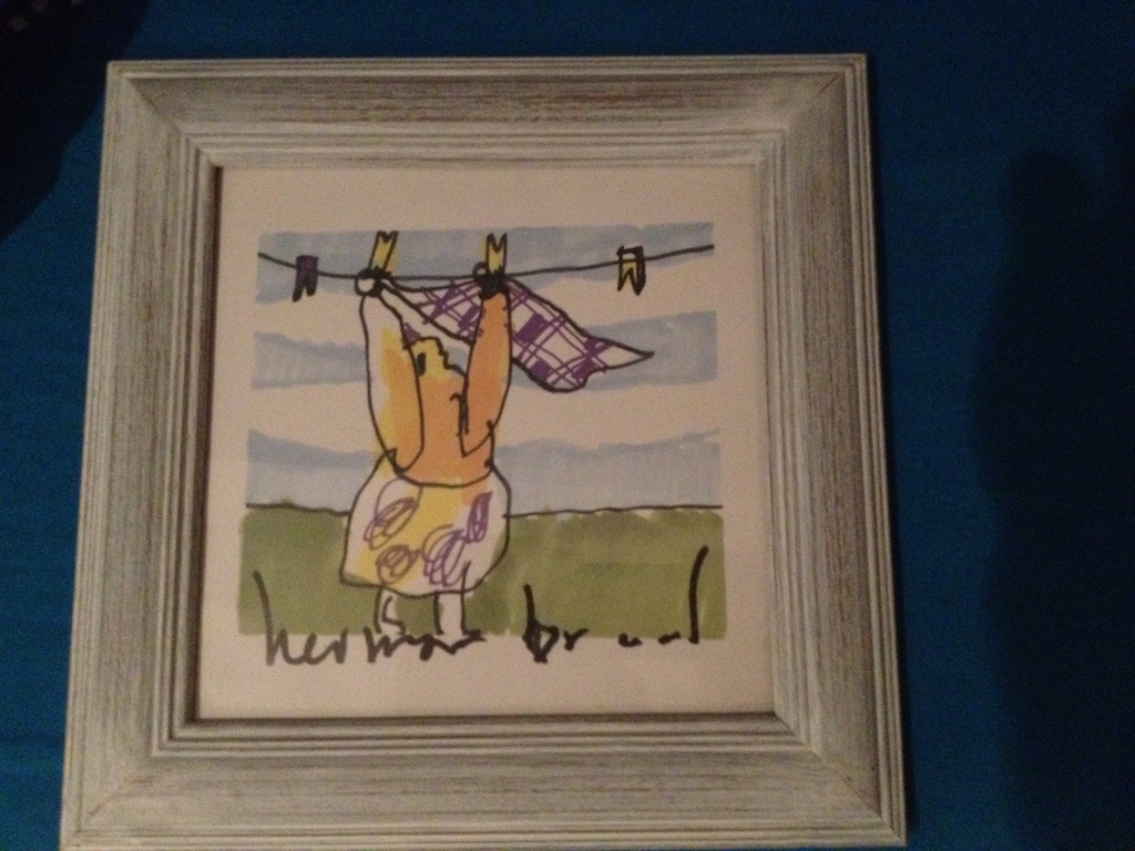 Herman Brood Was ophangen ingelijst  kopen? Bied vanaf 50!