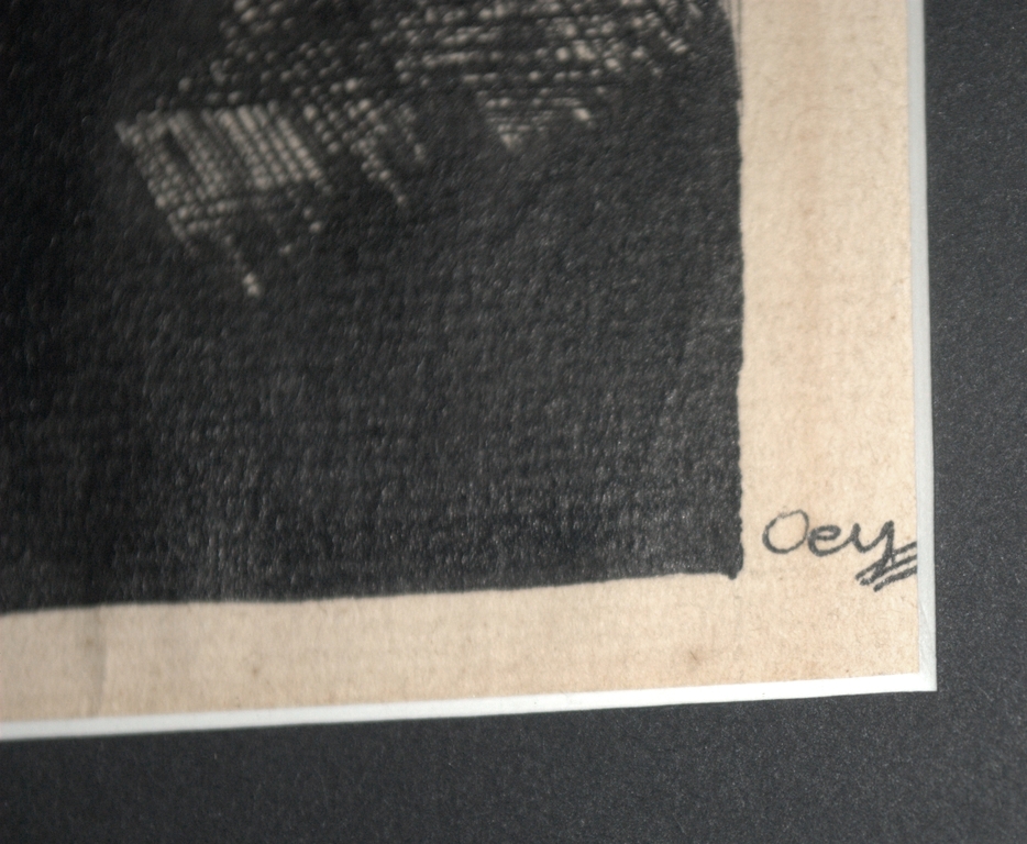 OEY TJENG SIT (1917-1987) -|-|-pentekening  kopen? Bied vanaf 75!