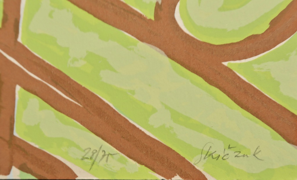 Stanco Skiczuk: Zeefdruk, Zonder titel kopen? Bied vanaf 1!