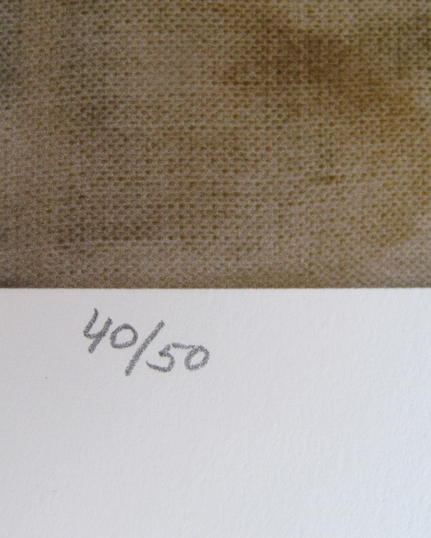 "Rugzijde van paradijsvogel"- giclée, 50 ex.  kopen? Bied vanaf 250!