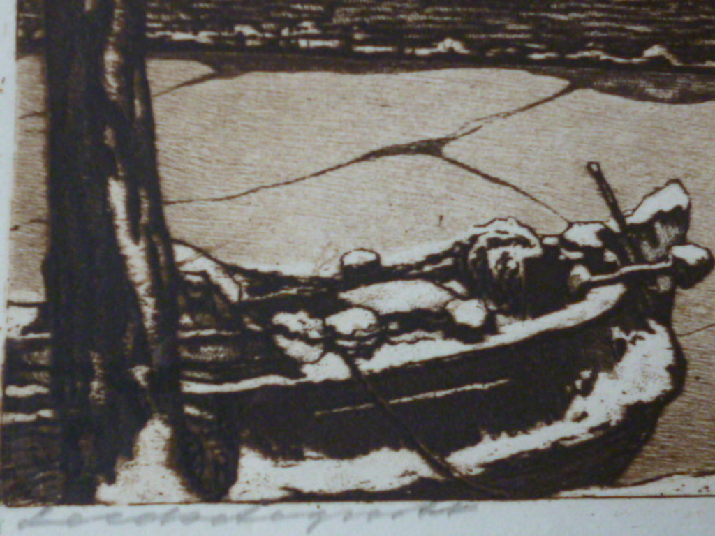 Cornelis Brandenburg - ets - Leidsche gracht kopen? Bied vanaf 85!