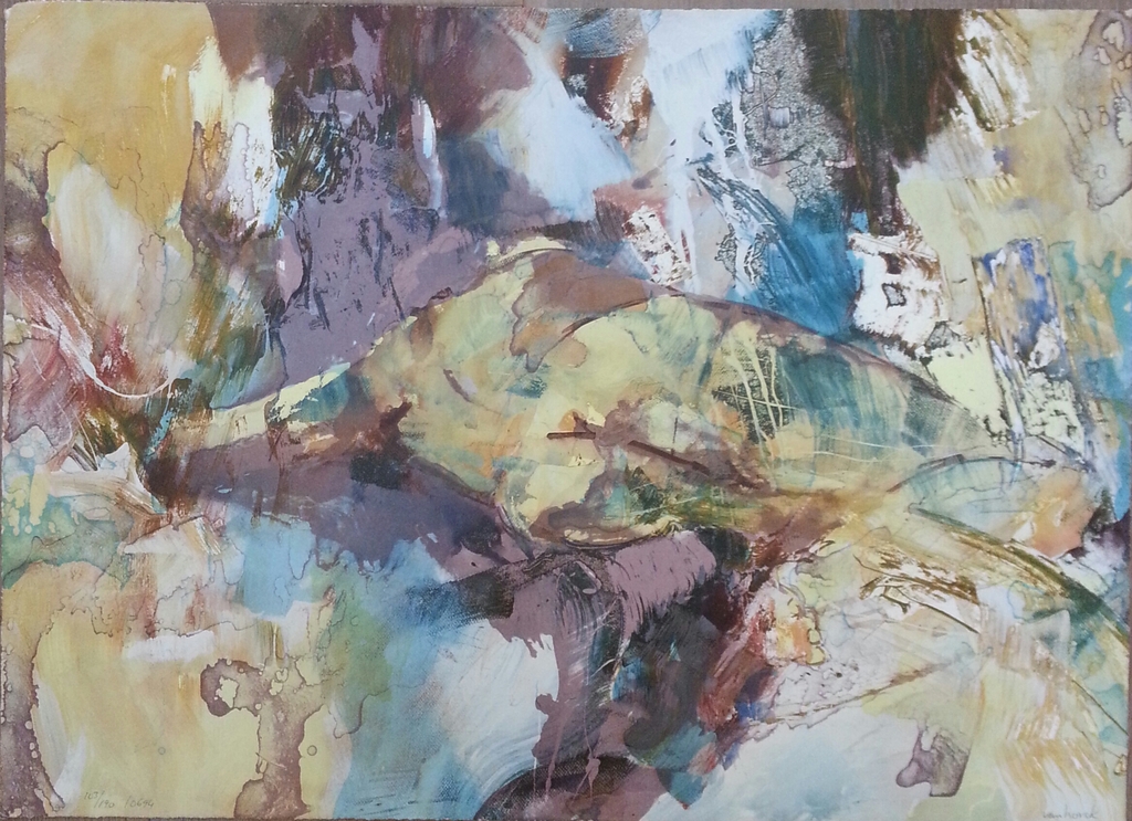 Hans Vanhorck, zeefdruk op papier kopen? Bied vanaf 40!