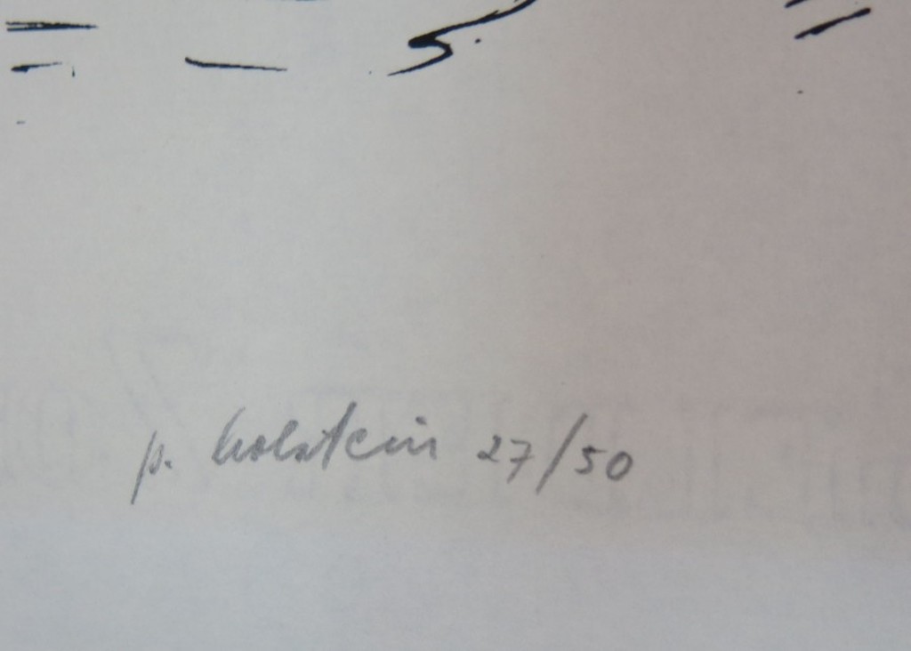 Pieter Holstein: Handgekleurde Litho, Figuren in de bergen kopen? Bied vanaf 1!