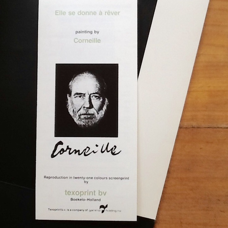 Zeefdruk Corneille,1988,Elle se donne à rêver-gesigneerd kopen? Bied vanaf 75!