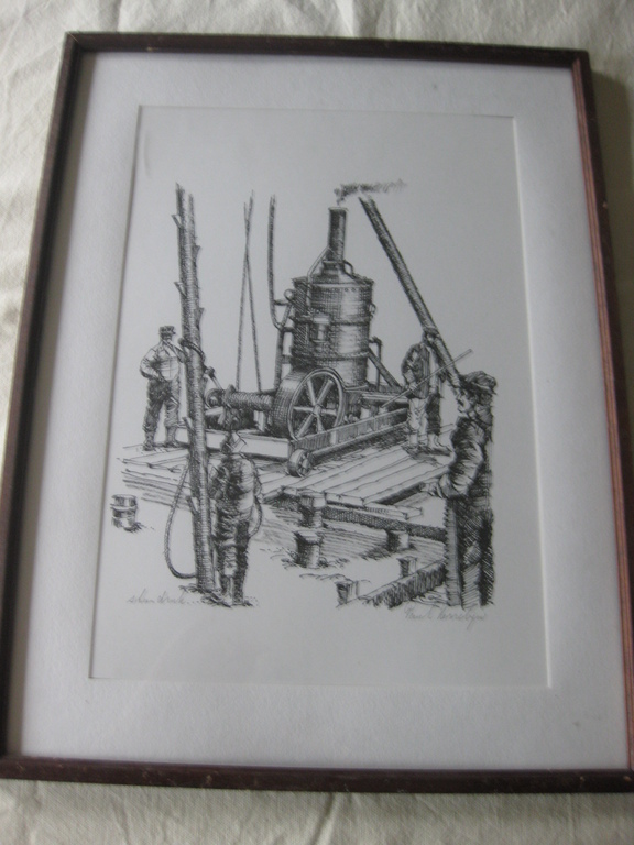 Steendruk van Paul Kerrebijn - gesigneerd kopen? Bied vanaf 1!