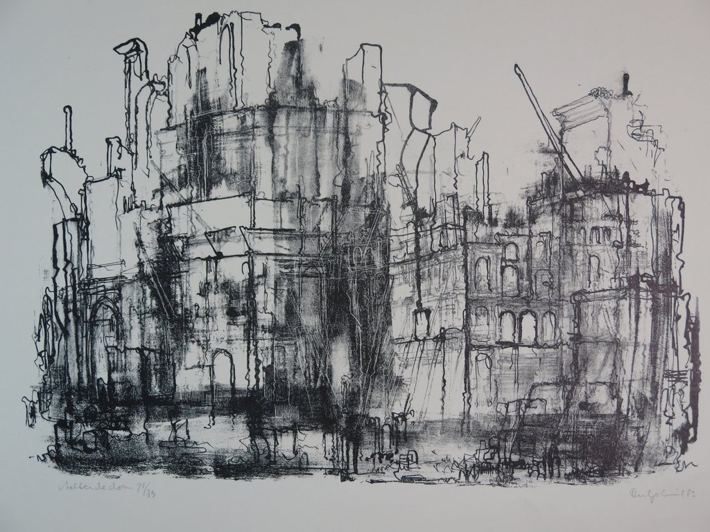 Dirkje Kuik: Litho, Achter de dom kopen? Bied vanaf 50!