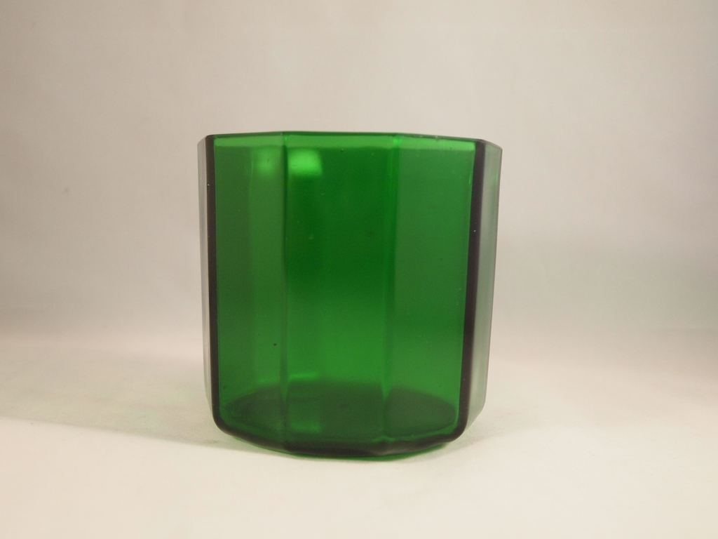 K.P.C. de Bazel voor Leerdam - groene persglazen (planten)pot kopen? Bied vanaf 30!