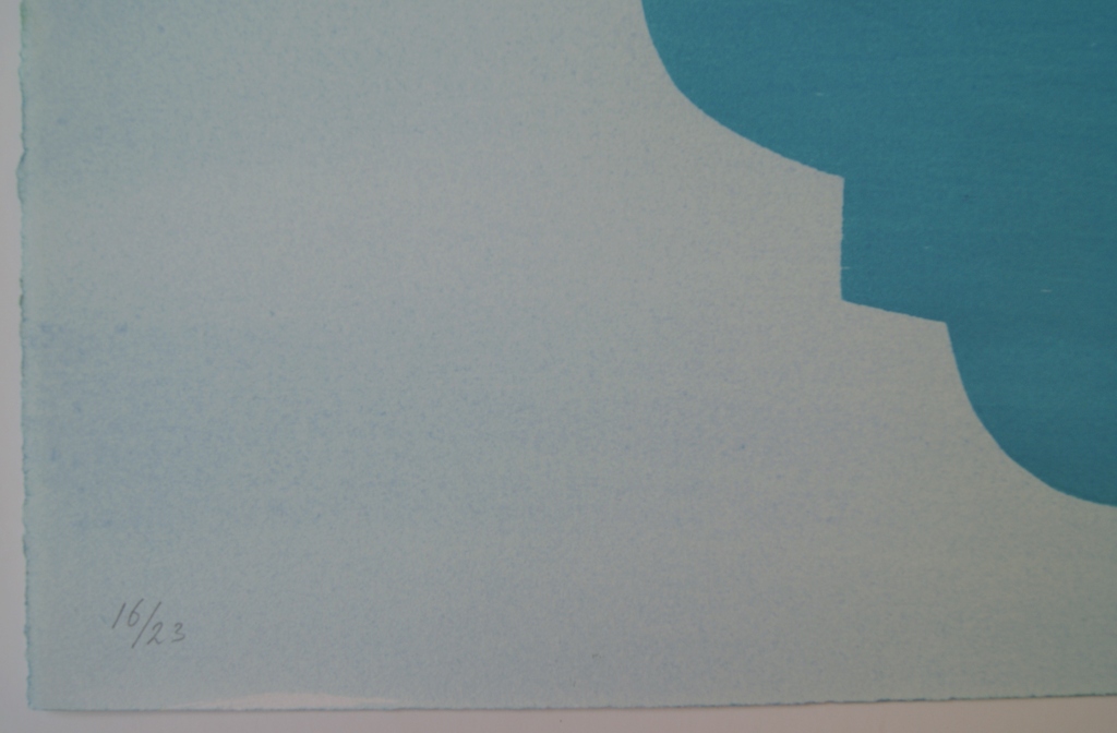 Klaas Gubbels houtdruk met aquarel uit 2001 oplage 23 ex. kopen? Bied vanaf 320!