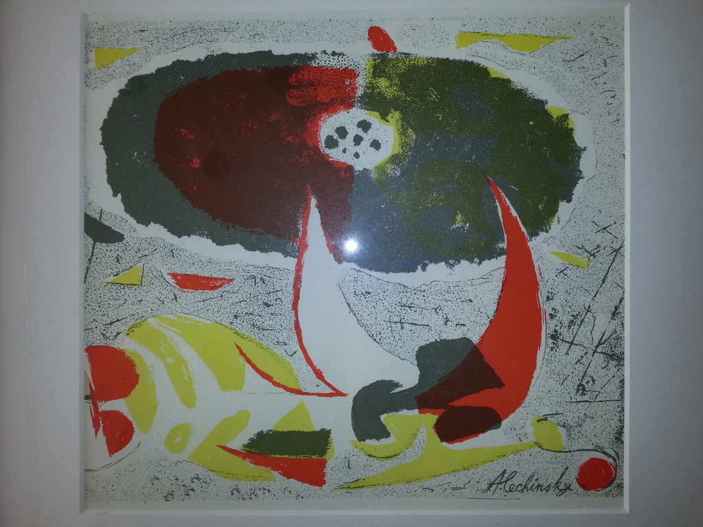 Pierre Alechinsky-Kleurenlitho - gesigneerd r.o. (ingelijst) kopen? Bied vanaf 119!