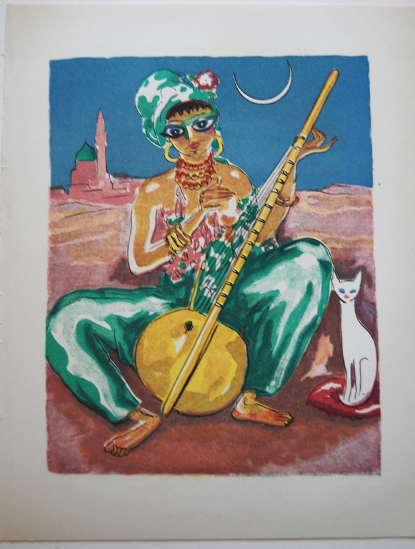 Kees van Dongen, Houtgravure uit Mille Nuits et un Nuit 1955 kopen? Bied vanaf 50!