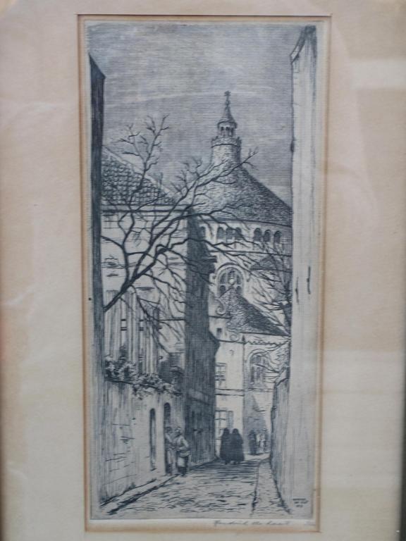 AcheterHendrik de Laat, Stadsstraatje Den Bosch, Ets 1931? Enchérissez de 75!