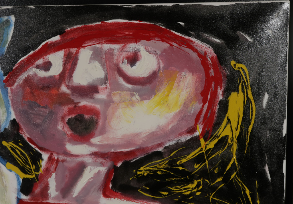 Martin van Wordragen: Olieverf op doek, Artiste met uilenbeeld - Ingelijst  kopen? Bied vanaf 750!