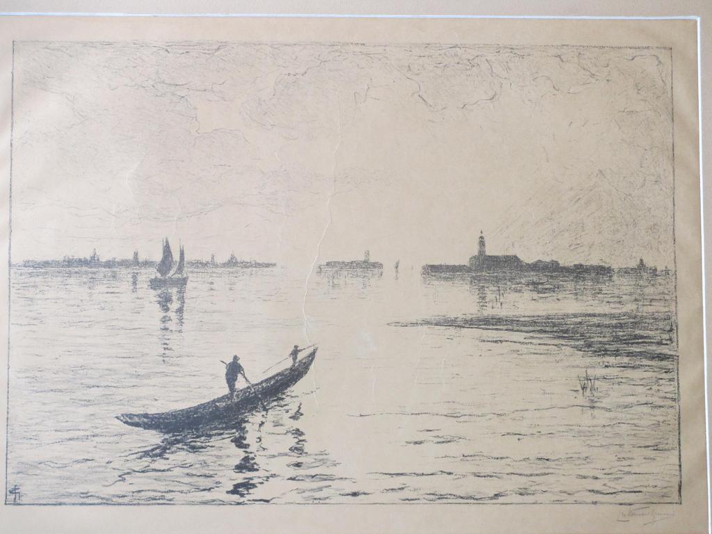 C.N.Storm van 's-Gravensande, Boten voor Venetië, Litho kopen? Bied vanaf 35!