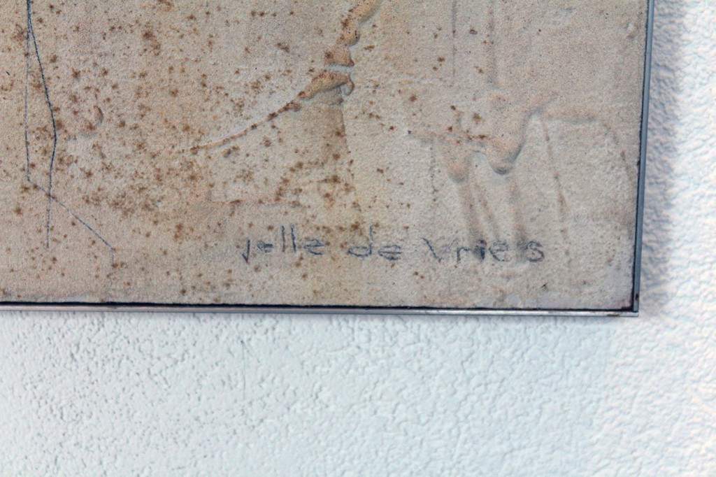 Jelle de Vries: techniek met verf en hout, Kompositie kopen? Bied vanaf 100!