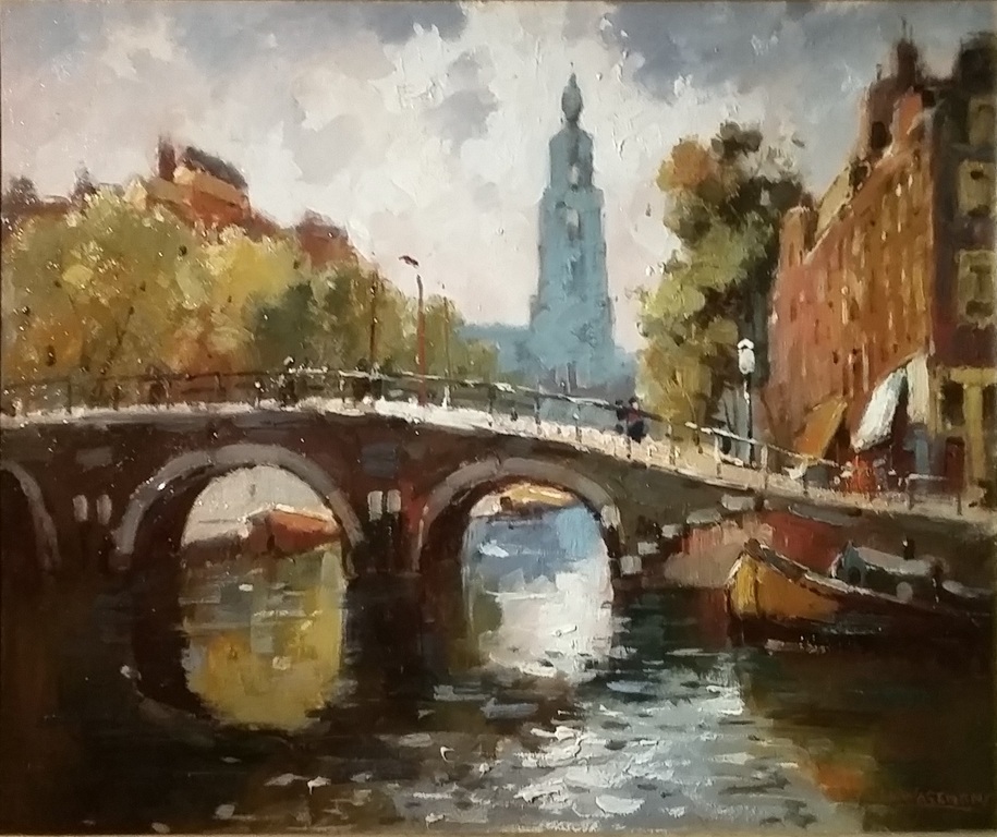 PJA Wagemans (1879-1955) - olieverf op paneel - gesigneerd verkocht voor € 275!