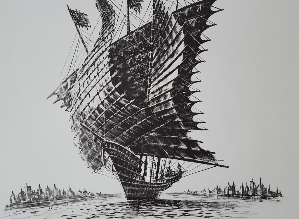 Pierre Clayette (1930-2005) - litho 45/50, signed kopen? Bied vanaf 25!