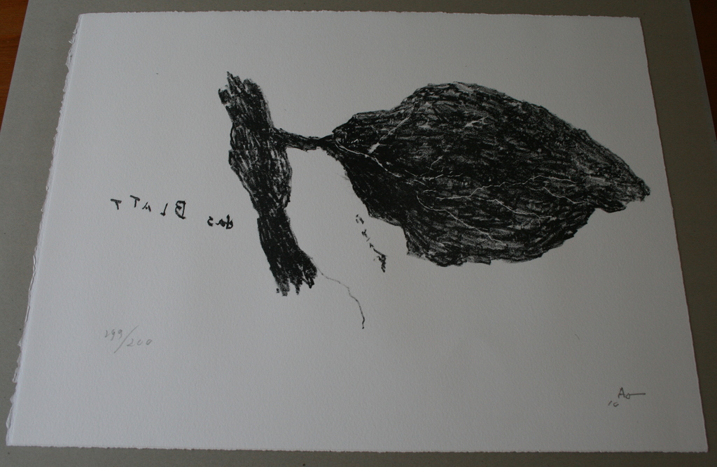 Armando, Lithografie, Das Blatt, Gesigneerd  verkocht voor € 125!