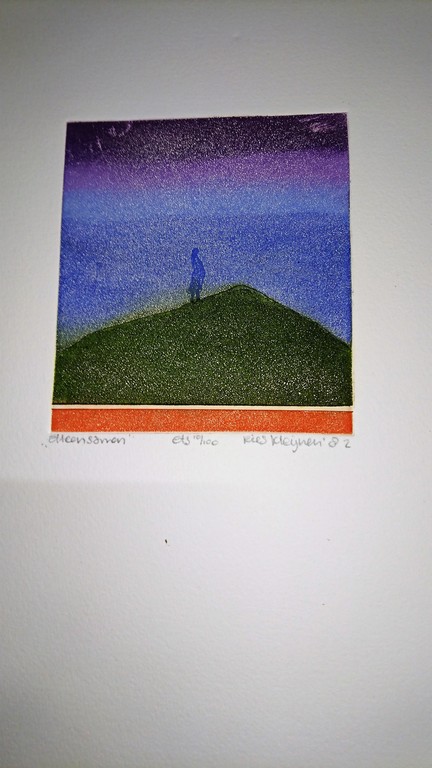 Ries Kleijnen, 2 etsen,Alleensamen/Samenalleen kopen? Bied vanaf 40!