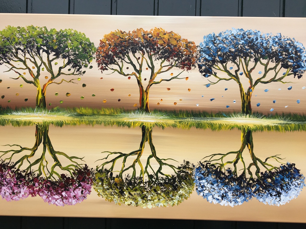 Gena Genadyj - Seasons -2017 - Gesigneerd kopen? Bied vanaf 300!