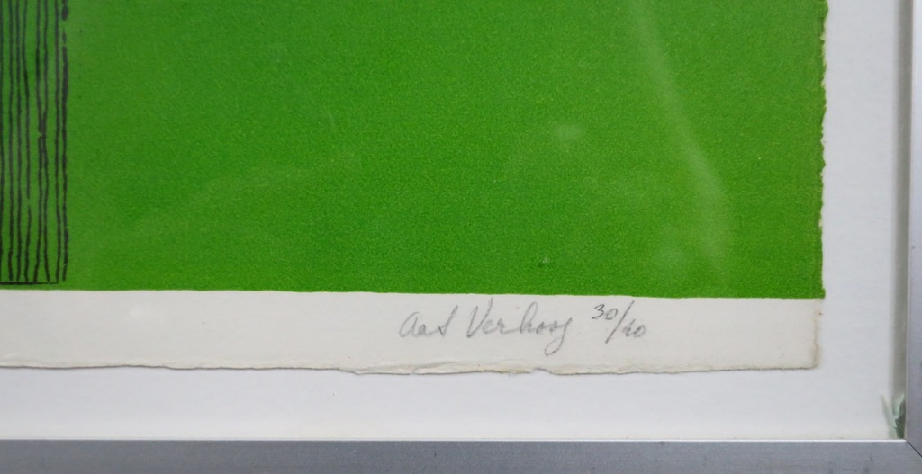 Aat Verhoog: Litho, Nietsche te paard - Ingelijst kopen? Bied vanaf 50!