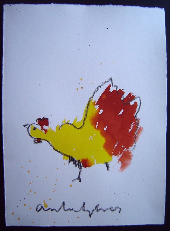 Anton Heyboer -kip verkocht voor € 90!