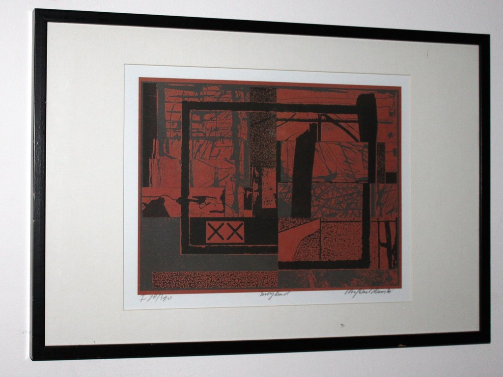 Paul Damsté: kleurenlitho, Moyland kopen? Bied vanaf 35!