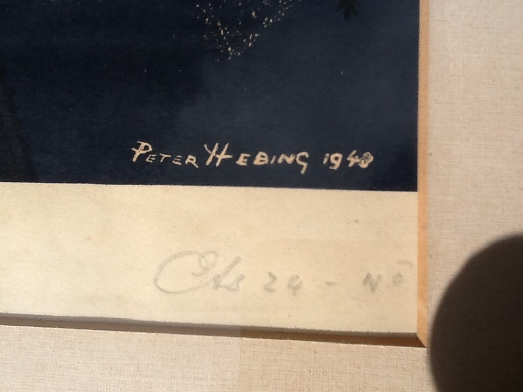 Peter Hebing 1948, Ets 24, Albert Einstein kopen? Bied vanaf 1!