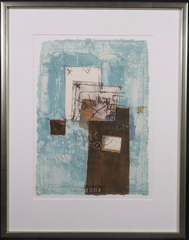 Bernard Remusat: Carborundum, Dadoub - Ingelijst kopen? Bied vanaf 50!