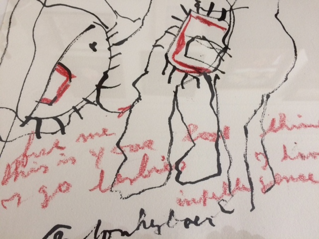 Anton Heyboer: gemengde techniek, MAN EN VROUW kopen? Bied vanaf 175!