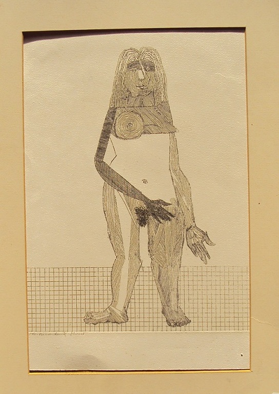 Theo Beerendonk (1905,1979) , ets, naakt kopen? Bied vanaf 20!