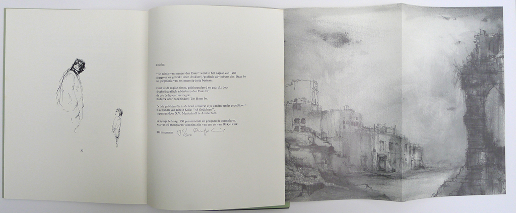 Dirkje Kuik: LITHO, 'Achter de Dom' en MAP: 'Het tuintje van meneer den Daas' kopen? Bied vanaf 75!